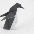 Origami penguin