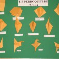 Origami perroquet