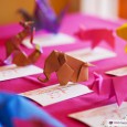 Origami place cards
