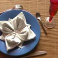 Origami pliage serviette de table