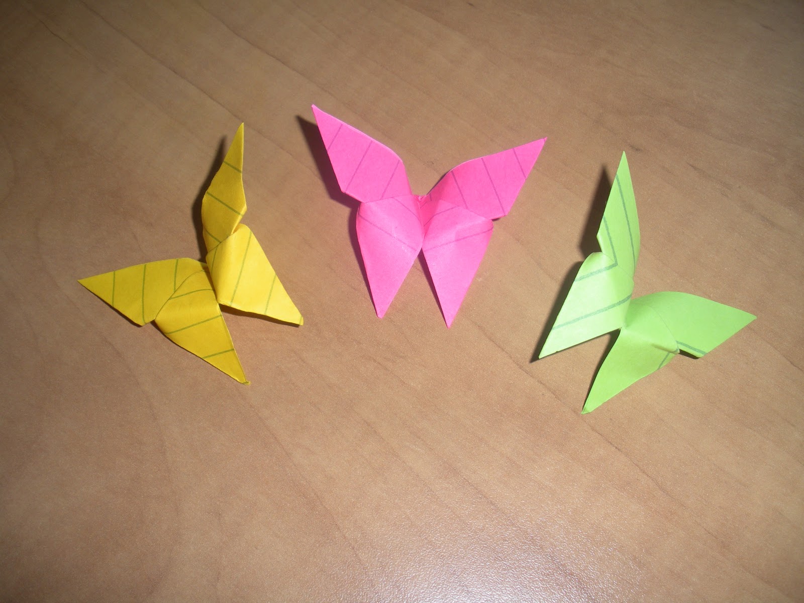 origami post it