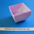 Origami pot