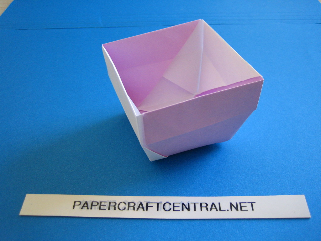 origami pot