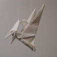 Origami pterodactyl