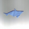 Origami requin facile