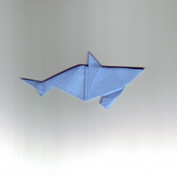 origami requin facile