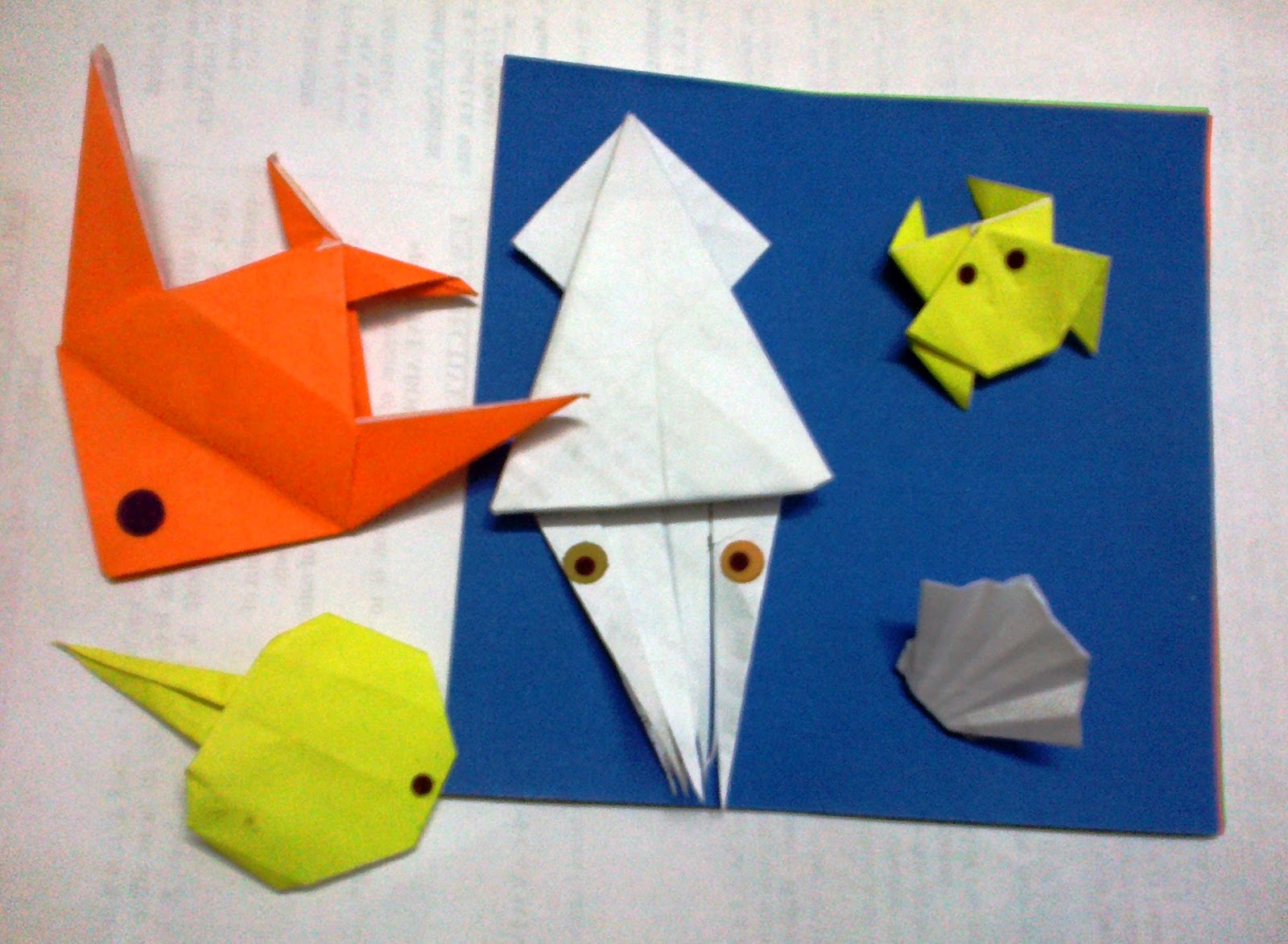 origami sea creatures