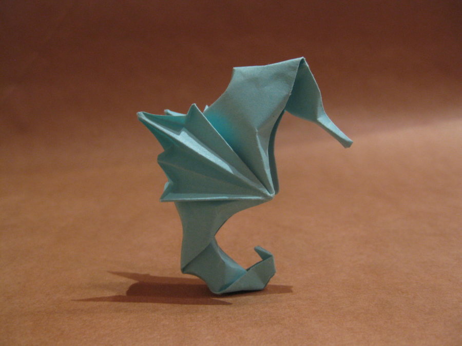 origami seahorse