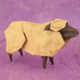 Origami sheep