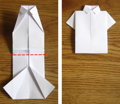 origami shirt