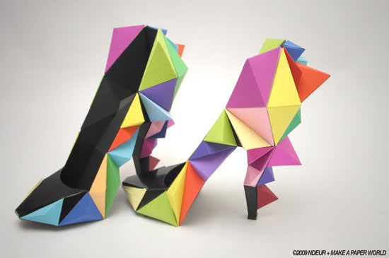 origami shoe