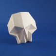 Origami skull