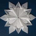 Origami snowflake
