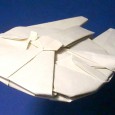 Origami spaceship
