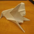 Origami sphinx
