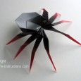 Origami spider