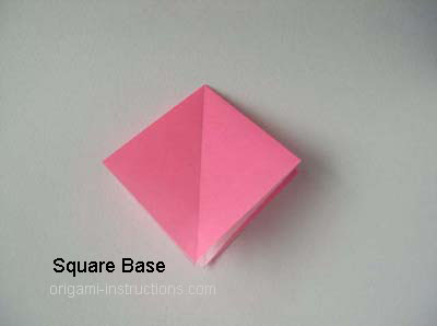 origami square base
