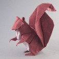 Origami squirrel