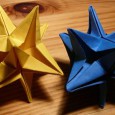 Origami star 3d