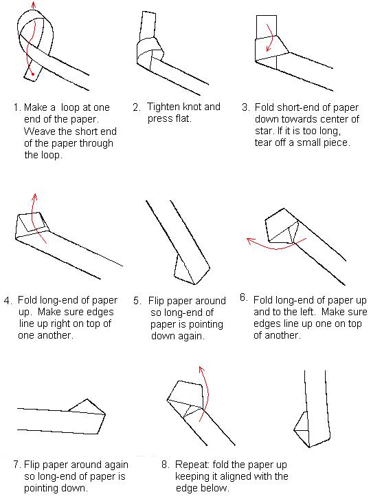 origami star instructions