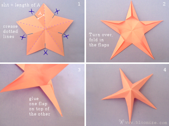 origami starfish