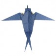 Origami swallow