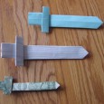 Origami sword