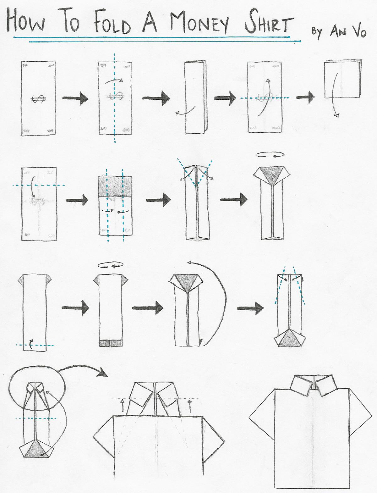 origami t shirt