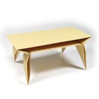 origami table