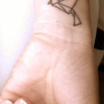 Origami tattoo