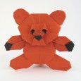 Origami teddy bear