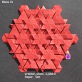 Origami tesselation