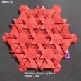 Origami tessellation