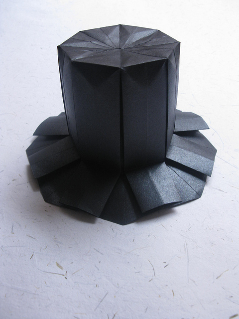 origami top hat