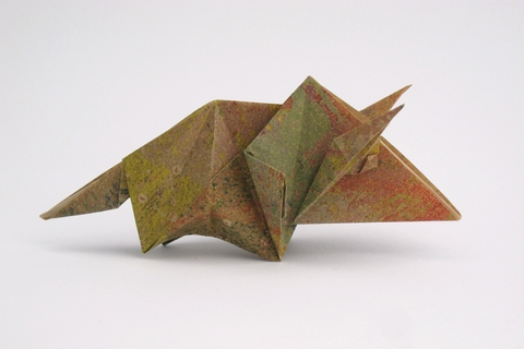 origami triceratops