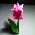 Origami tulip instructions