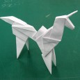 Origami unicorn