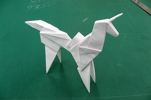 origami unicorn