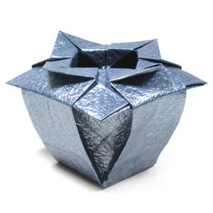 origami vase