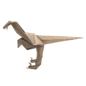 origami velociraptor