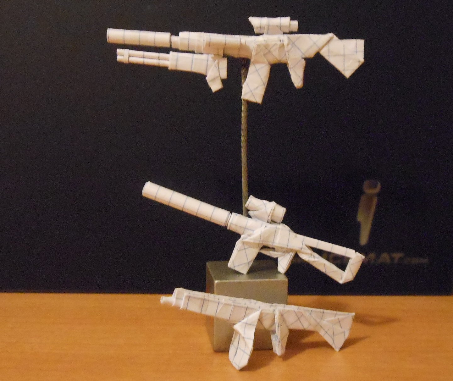 Origami weapons