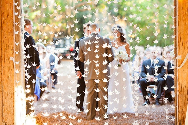 origami wedding