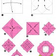 Origamie rose facile