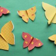 Paper origami butterfly