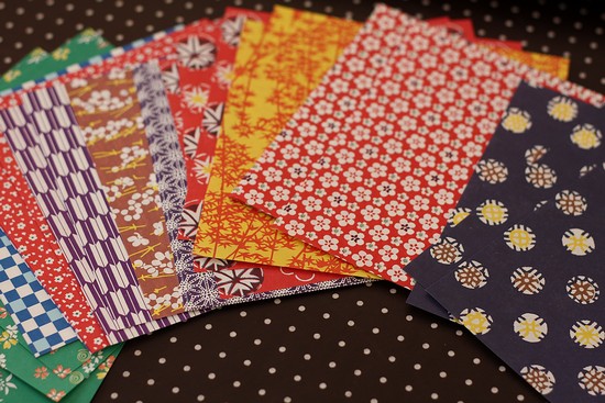 papier japonais pour origami