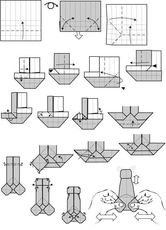 penis origami
