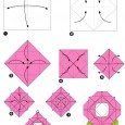 Rose en origami facile