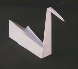 swan origami