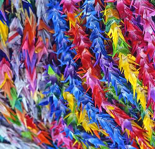 thousand origami cranes