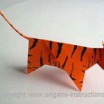 Tiger origami